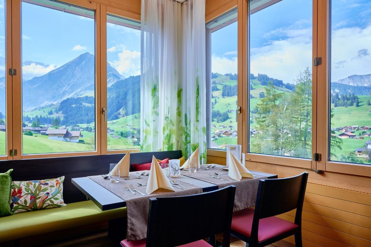 Ferien- und Familienhotel Alpina Adelboden Exterior foto